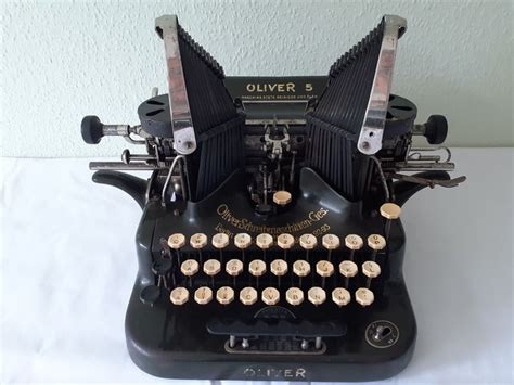 Oliver Typewriter Co Oliver 5 Machine à écrire 1910 Catawiki