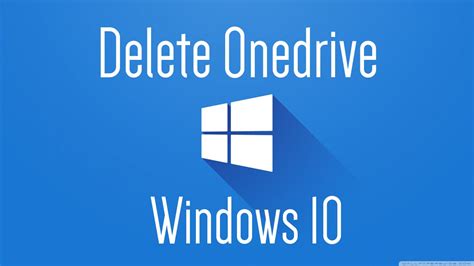 How To Remove Onedrive In Windows Youtube