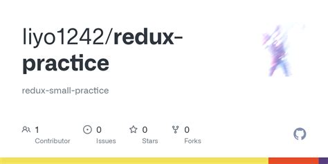 Github Liyo1242redux Practice Redux Small Practice