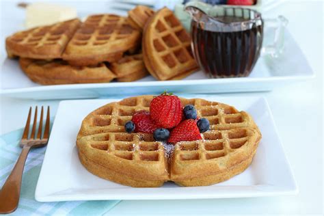 The Best Whole Wheat Waffles Recipe Ever