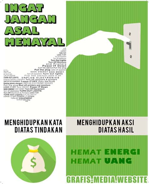 See more of kumpulan paribasa/peribahasa sunda on facebook. Gambar 8 Contoh Poster Hemat Energi Inspirasi Grafis Media ...