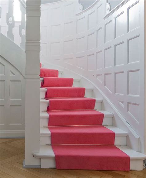Pink And White Pink Stairs Pink Staircase Stairs