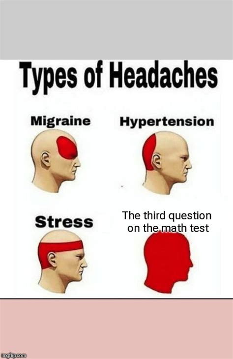 Types Of Headaches Meme Template Printable Word Searches