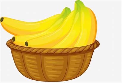 Basket Bananas Clipart Banana Brown Webstockreview
