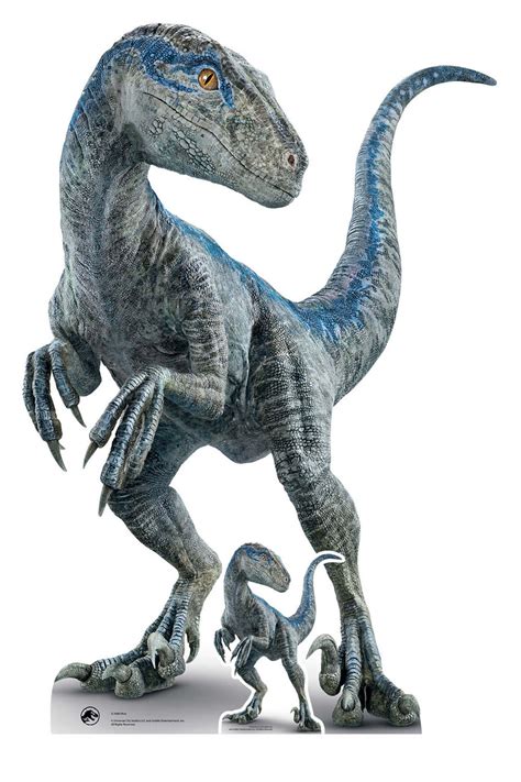 Velociraptor Charlie Official Jurassic World Lifesize Cardboard Cutout