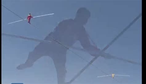 Watch This Chinese Tightrope Walker Set A New Guinness World Record