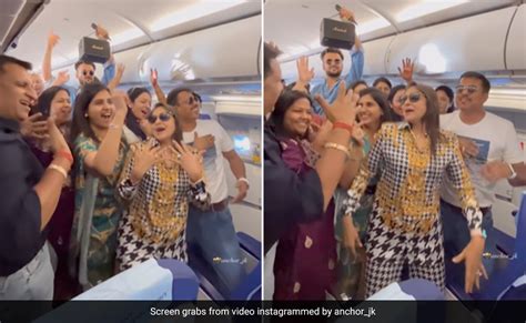 Passengers Were Dancing On Sapna Choudharys Song Teri Aankhya Ka Yo