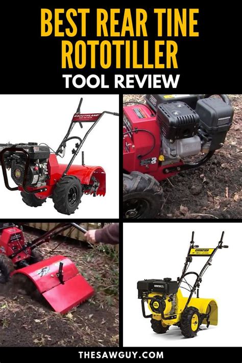 How To Select The Best Rear Tine Rototiller In Reviews Home Landscaping Best Diy