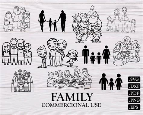 ✓ free for commercial use ✓ high quality images. FAMILY SVG, family quote, family guy, big family ...