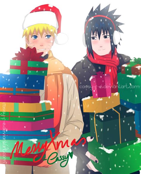 Narutosasuke Under The Snow By Cassy F E On Deviantart