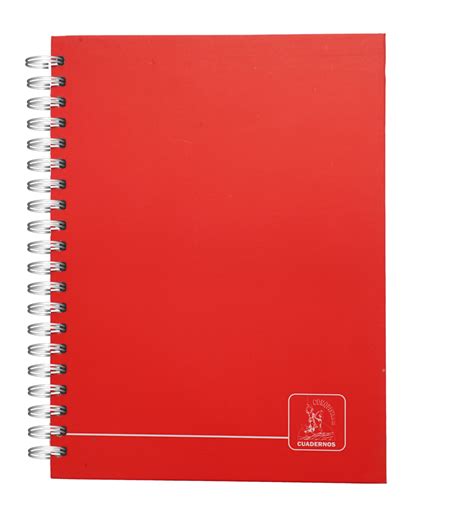 Cuaderno Pasta Dura Rojo Libreria Cervantes