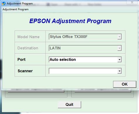 Why my epson tx300f series driver doesn't work after i install the new driver? โปรแกรมเคลียร์ซับหมึก EPSON TX300F (LATIN) ใช้ได้ 100%- i ...