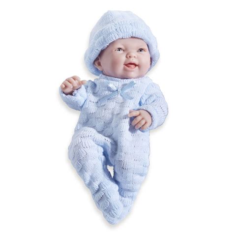 Buy Mini La Newborn Real Boy Baby Doll Blue 24cm At Mighty Ape