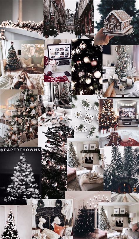 Christmas Collagewallpaper By Paperthownss Wallpaper Iphone