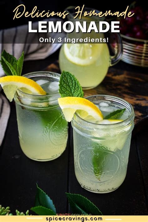 Easy Homemade Lemonade Recipe With Lemon Juice Concentrate