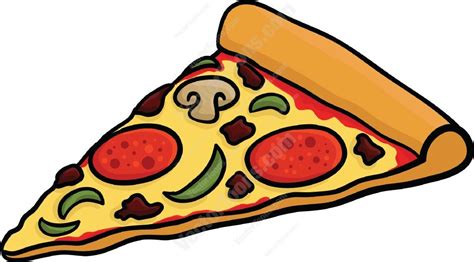 Hand drawn sketch style pizza with slice and melted cheese. Pizza Clipart - Clipartion.com