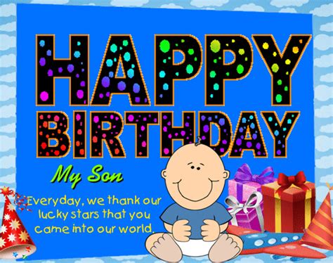 It means that we will not let you go. Happy Birthday My Son. Free For Son & Daughter eCards | 123 Greetings