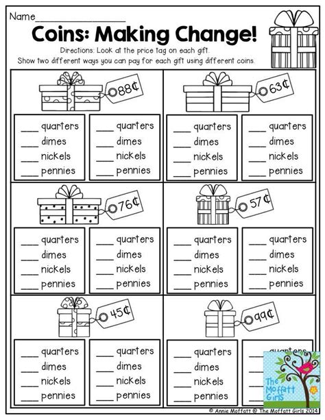 10 Free Printable Making Change Worksheets Coo Worksheets