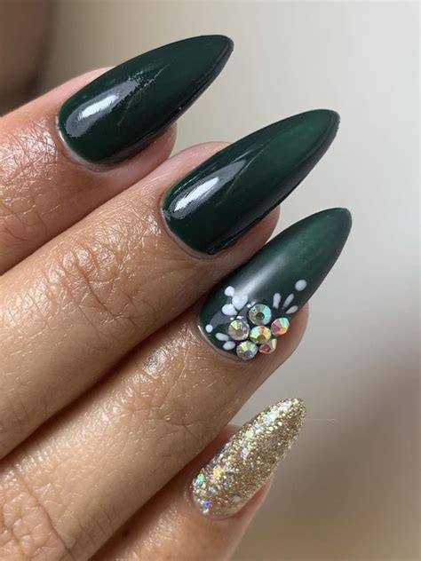 Dark Green Nails Ideas To Consider For 2020 Stylish Belles Dark