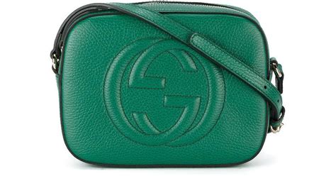 Gucci Gg Soho Crossbody Bag In Green Lyst Uk