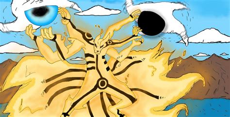 Naruto Chapter 696 Kurama Tailed Beastsage Mode By Kevinthewargod On