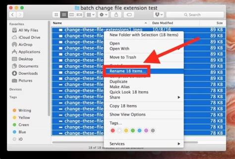 Or drag files to the drop area. Cómo cambiar por lotes las extensiones de archivos en Mac ...