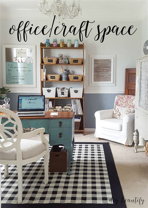 Office And Craft Space Reveal Diy Beautify Creating Beauty At Home