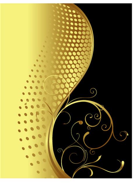 Beautiful Gold Pattern Pattern Material 21702 Free Eps Download 4 Vector