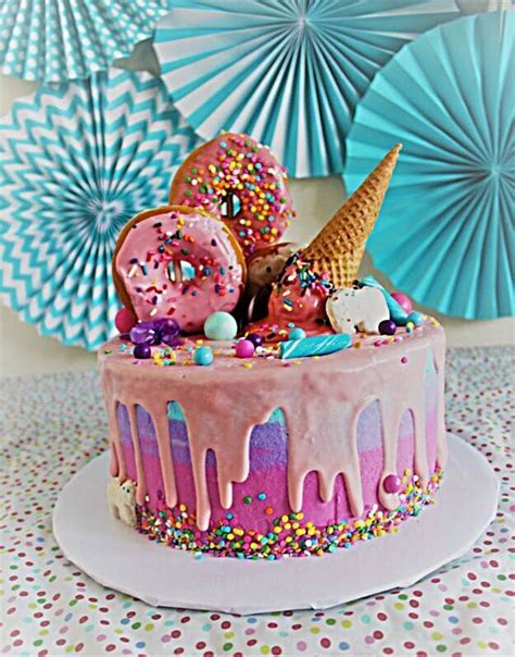 40 Diy Birthday Cake Ideas Birthday Cakes For Teens Homemade Ice Cream Cake Cool Birthday Cakes