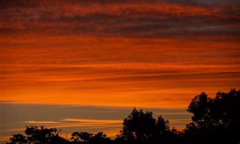 Free Photo Sunset Sky Clouds Orange Grey Free Image On Pixabay