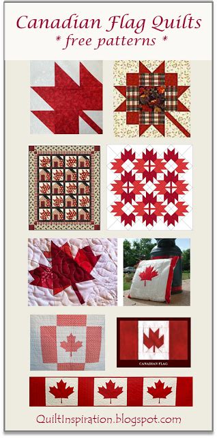 Free Pattern Day: Canadian Flag | Quilts canada, Canadian ...