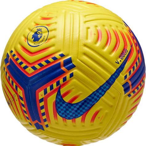 Nike Hi Vis Premier League Flight Official Match Soccer Ball Yellow