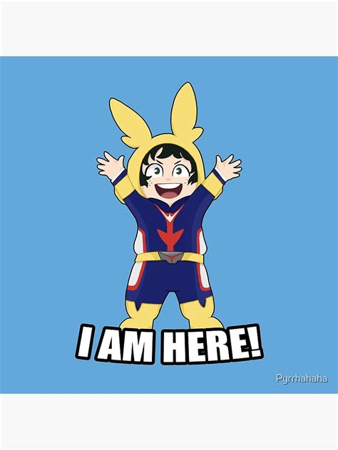 Young Deku I Am Here Floor Pillow For Sale By Pyrrhahaha Redbubble