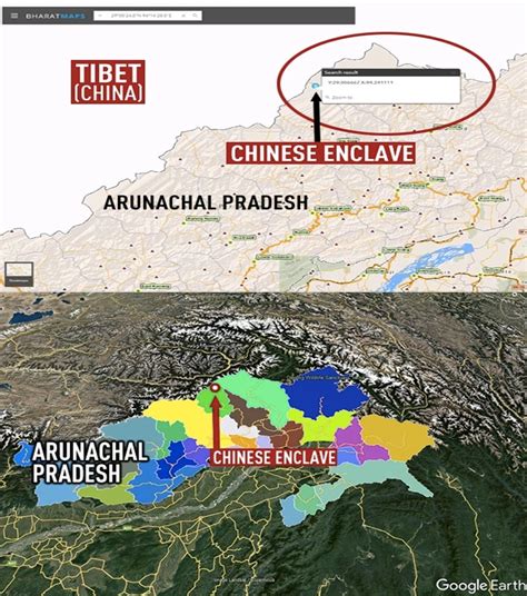 Second China Constructed Enclave In Arunachal Show New Satellite Images
