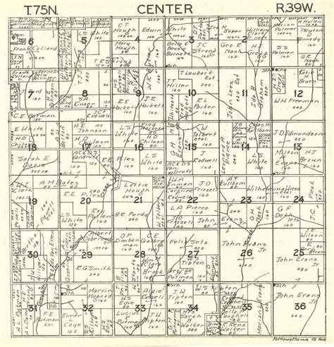 Iagenweb Pottawattamie Co Iowa Plat Book 1930