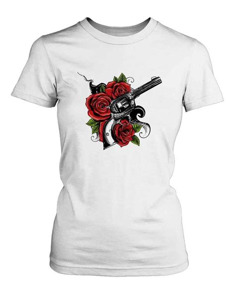 Guns And Rose Women S T Shirt