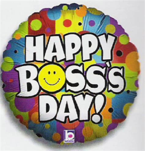 Attempt to find an idea, pastime or point of view that gives you common ground to. National Boss' Day - What Will You Do For Your Boss ...