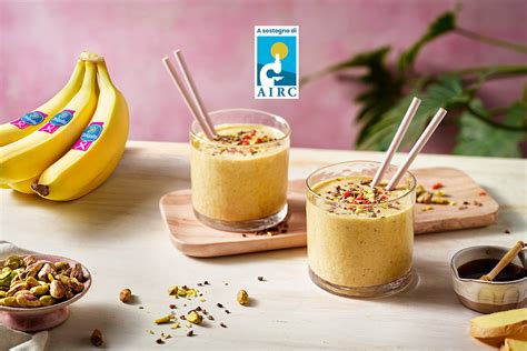 Frullato Con Zenzero Curcuma E Banane Chiquita Congelate Chiquita