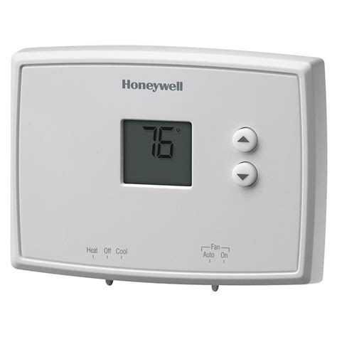 Honeywell Electronic Non Programmable Thermostat At Lowes Com