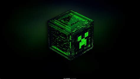 Minecraft Creeper Windows Wallpaper