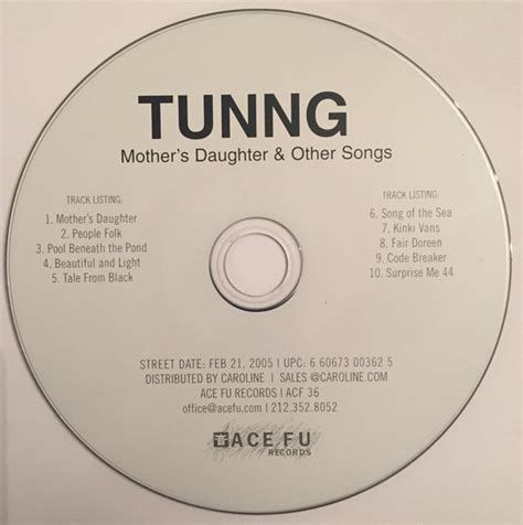 43 видео449 589 просмотровобновлен 30 июн. Tunng - Mother's Daughter And Other Songs (CD, Album, Promo) | Discogs