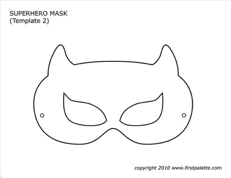 Superhero Cutouts Printable Free Printable Captain America Mask