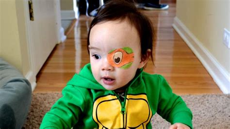 Dad Makes Adorable Custom Eye Patches For Daughter