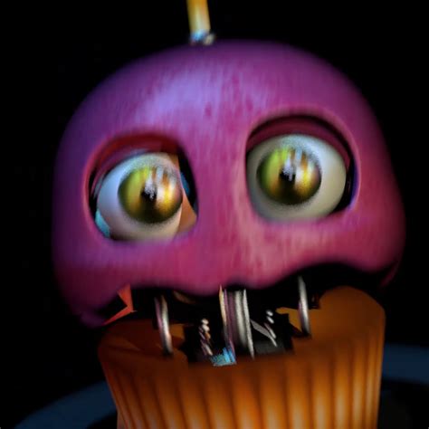 Unwithered Chica Cupcake Jumpscare Model By Spinoof From Tmg Pack R