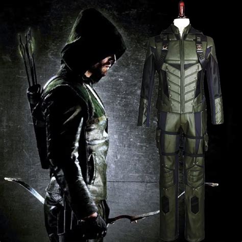 Green Arrow Season 5 Cosplay Costume Adult Men Fancy Halloween Costumes