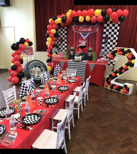 Disney Cars Birthday Party Ideas Photo 6 Of 6 Cars Theme Birthday