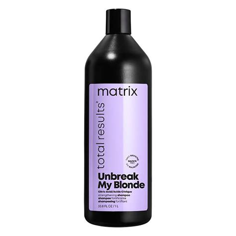Matrix Unbreak My Blonde Strengthening Shampoo 1000ml Online Kopen Matrix Shampoo