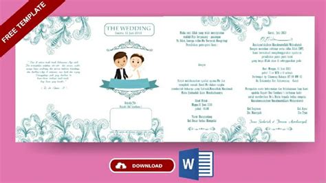 Download Template Label Undangan Pernikahan Ms Word Langsung Download