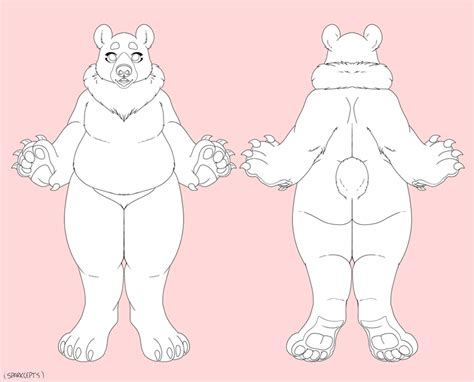 Bear Anthro Base Sparkcepts S Ko Fi Shop Ko Fi Where Creators Get