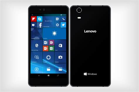Wikiwoo Lenovo Finally Unveils Its First Windows 10 Mobile Phone
